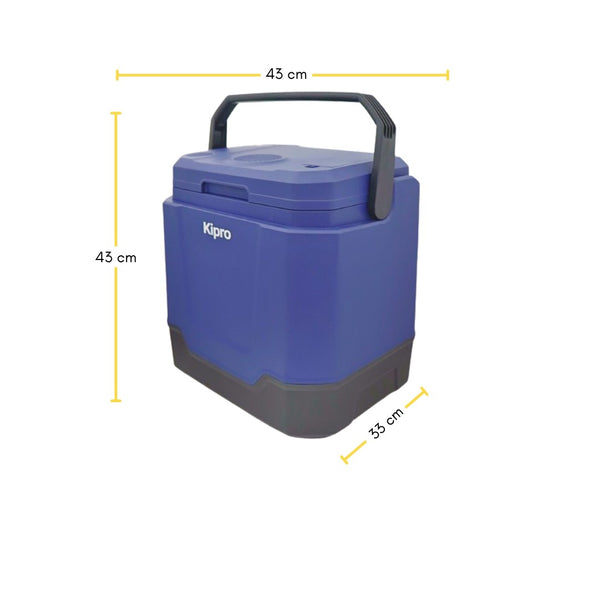 Hielera / Calentador De Alimentos Portátil 33L Color Azul