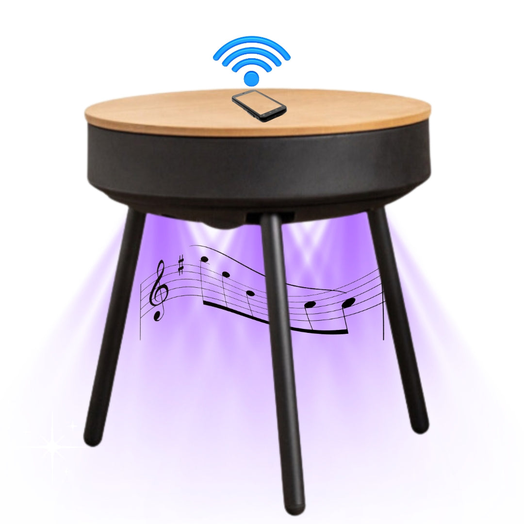 Mesa Inteligente (Bluetooth, con bocinas Inalámbricas con Luz RGB y ca –  Tienda Kipro