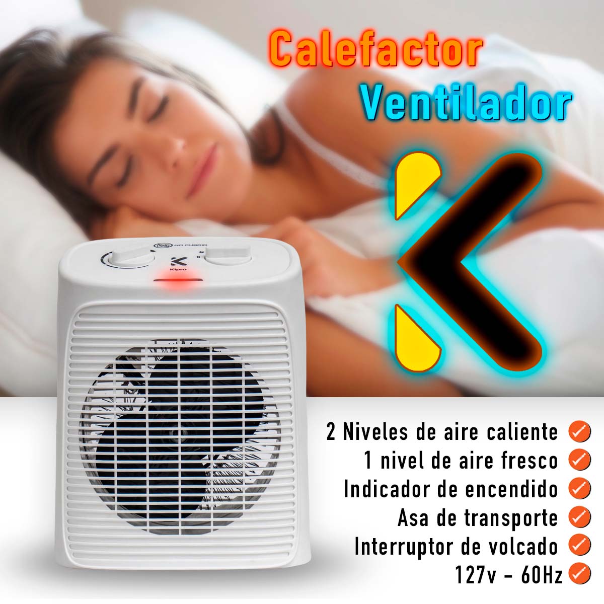Ventilador / Calefactor – Tienda Kipro
