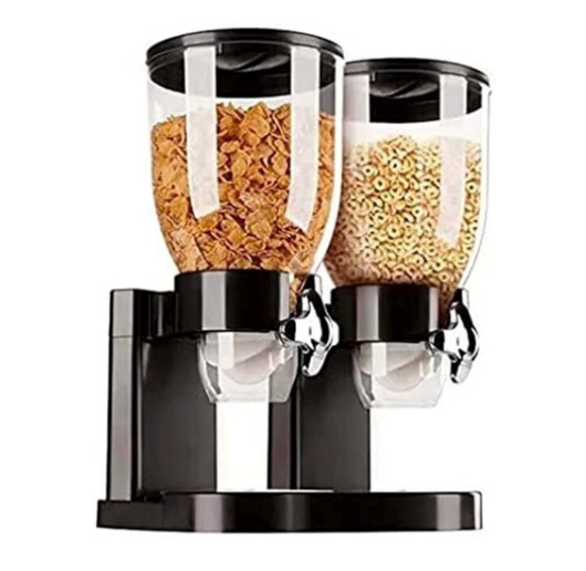 Dispensador de Cereal, con 2 dispensadores.