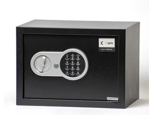 Kipro Caja Fuerte Negra Apertura Electrónica Alta Seguridad