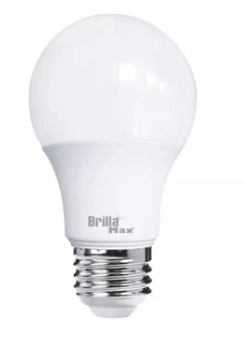 Paquete de 5 Bulbos de 5W Brillamax 127V E26 6500K 30000H A55