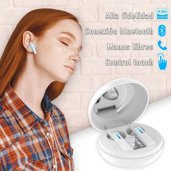 Audífonos Inalámbricos Bluetooth Touch