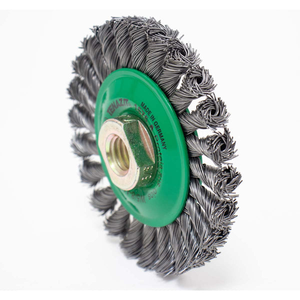 Cepillo Circular Trenzado Tenazit 4" Acero 1575