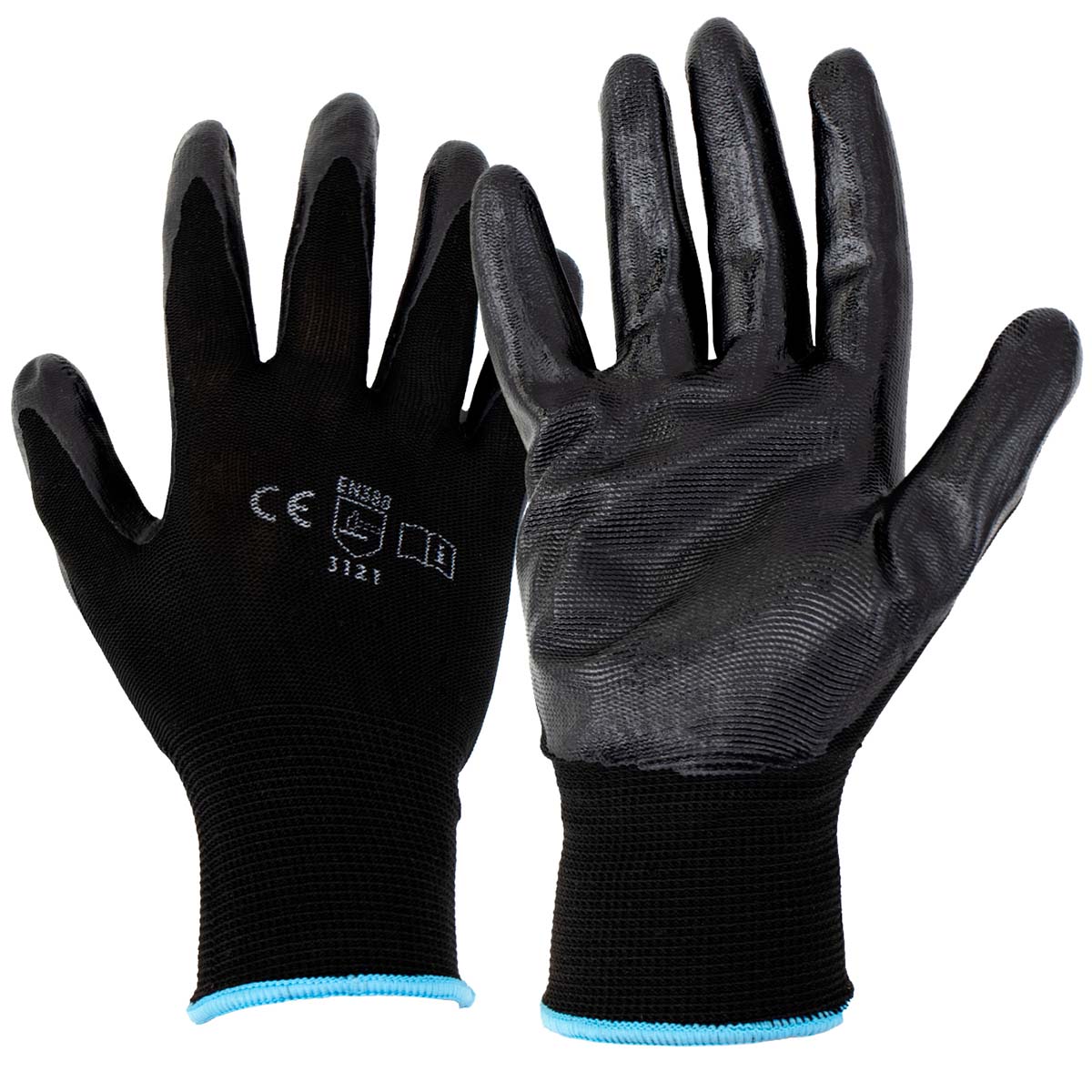 Guante Nylon Recubierto De Nitrilo