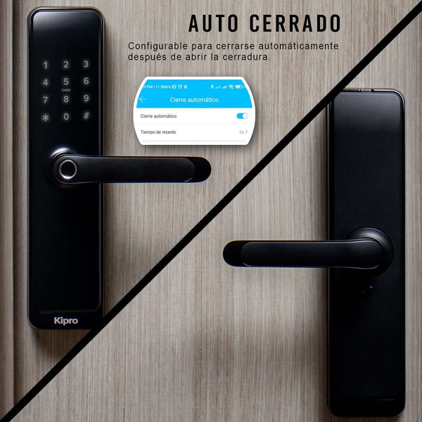 Cerradura Electrónica Inteligente, Chapa Con Clave y Huella