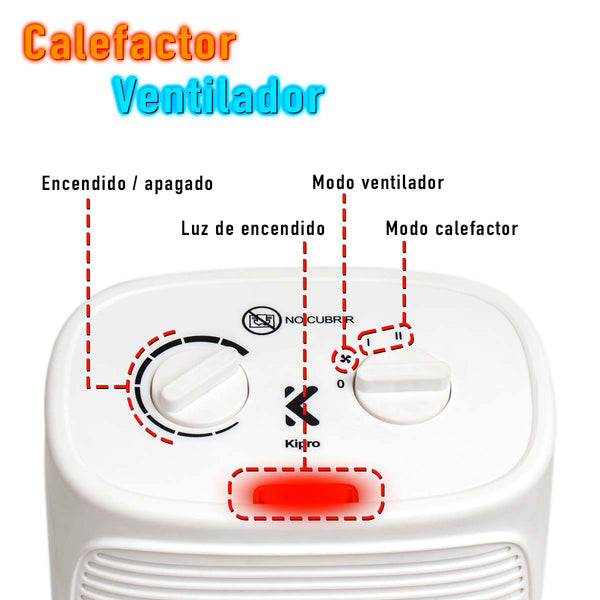 Ventilador / Calefactor