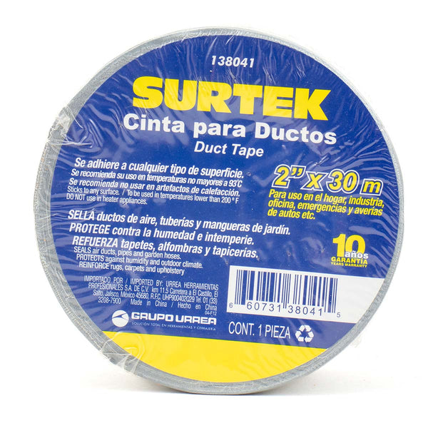 Cinta Para Ducto Gris 2" X 30 metros