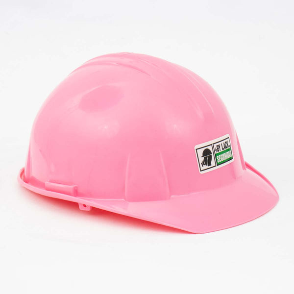 Casco De Protección Suspensión 4 puntos De Nylon Matraca ROSA