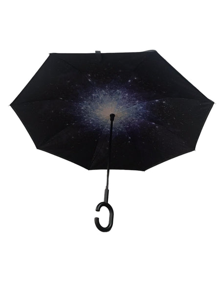 Paraguas doble vista con diseño interior Cielo Azul / Constelación