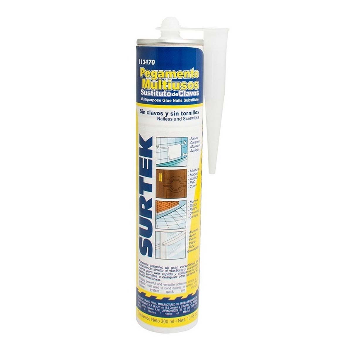 Pegamento multiusos sin clavos 300ml 113470